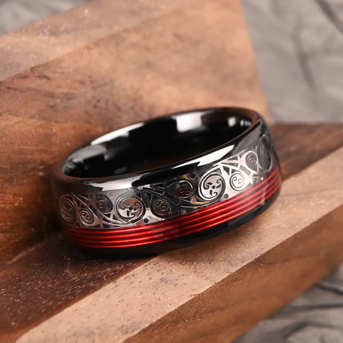 Bague Homme Tungstène