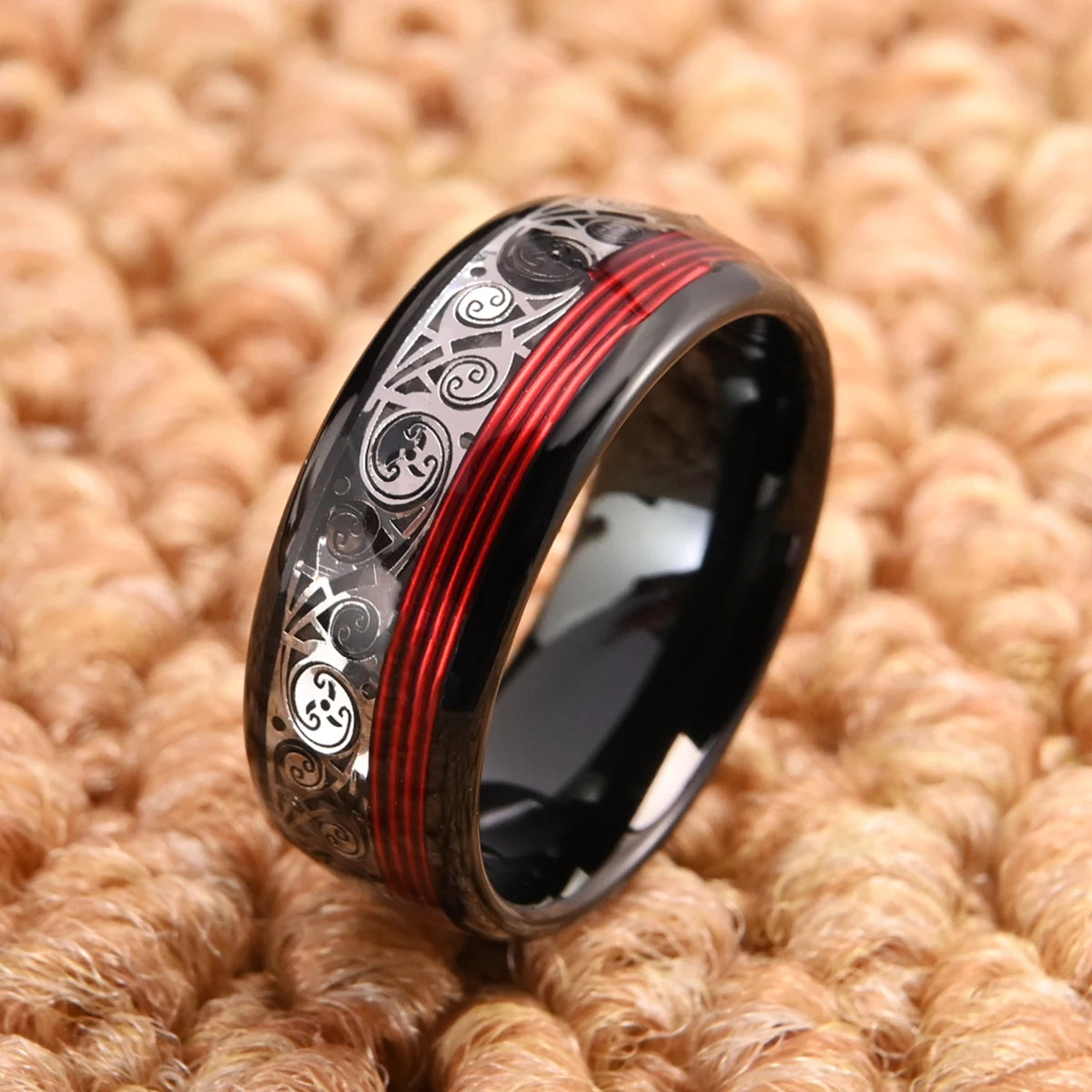 Bague Homme Tungstène