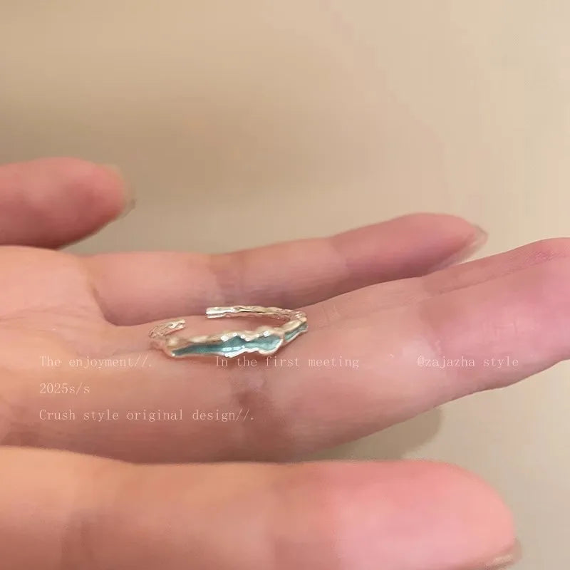 Bague Cœur Cristal Rouge