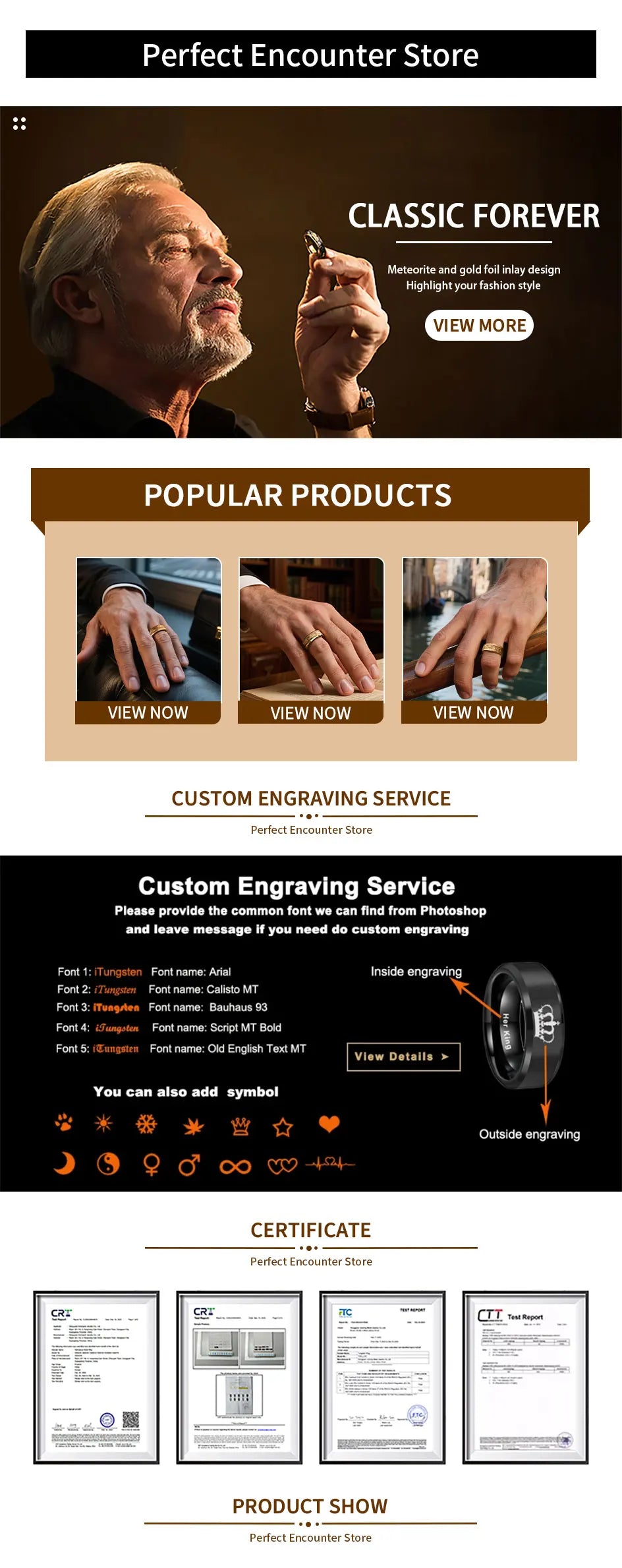 Bague Homme Tungstène