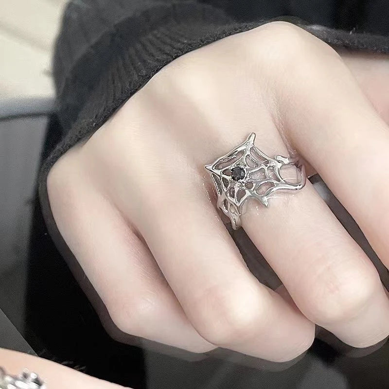 Bague Araignée Noire