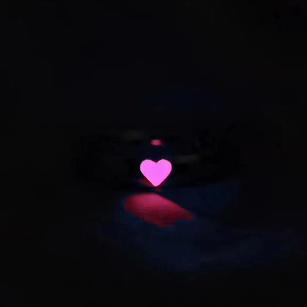 Bague Cœur Lumineuse