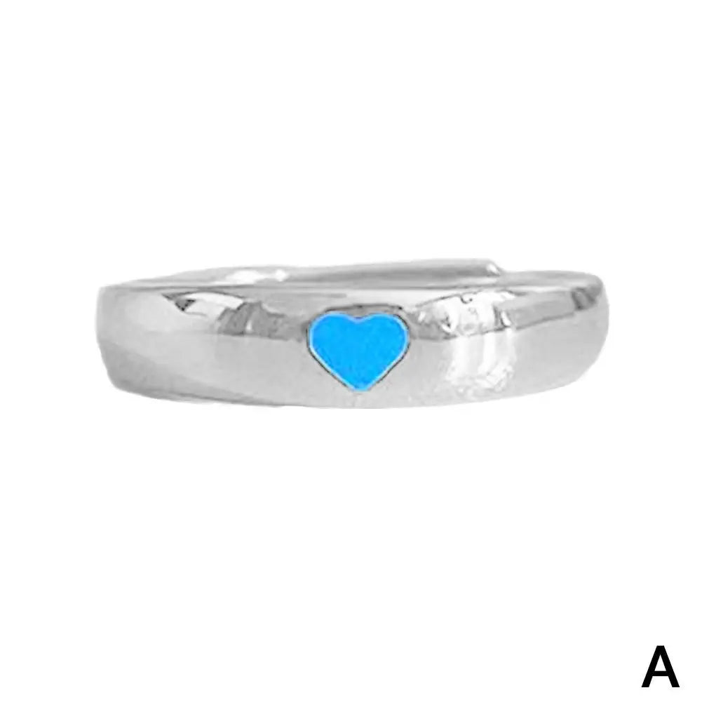 Bague Cœur Lumineuse