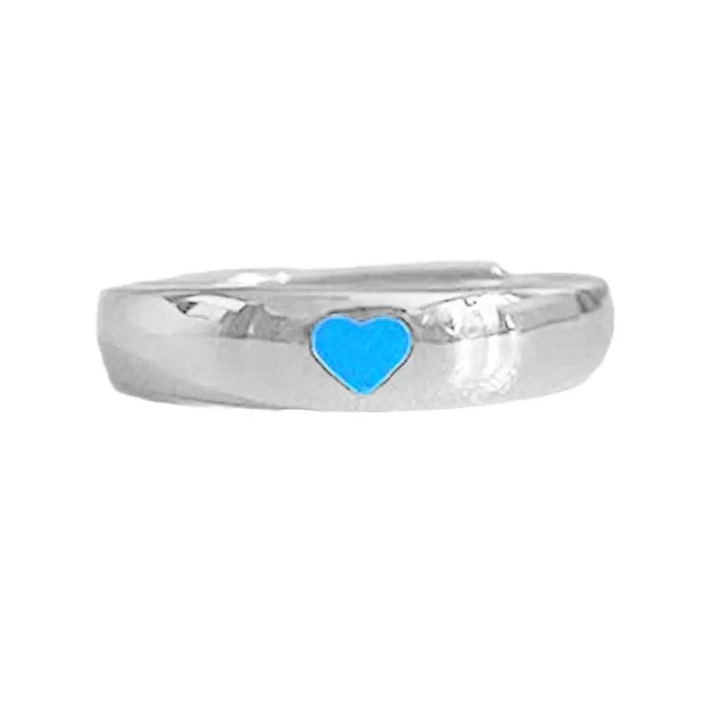 Bague Cœur Lumineuse