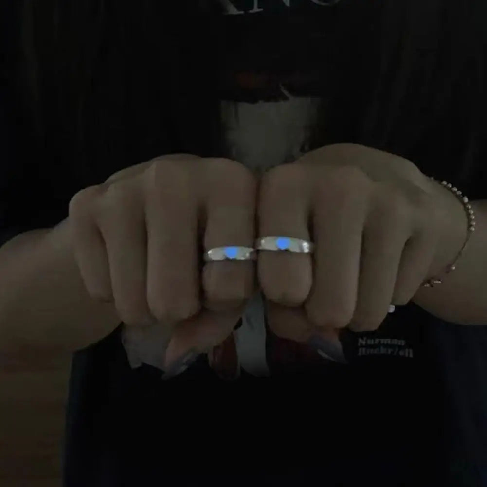 Bague Cœur Lumineuse