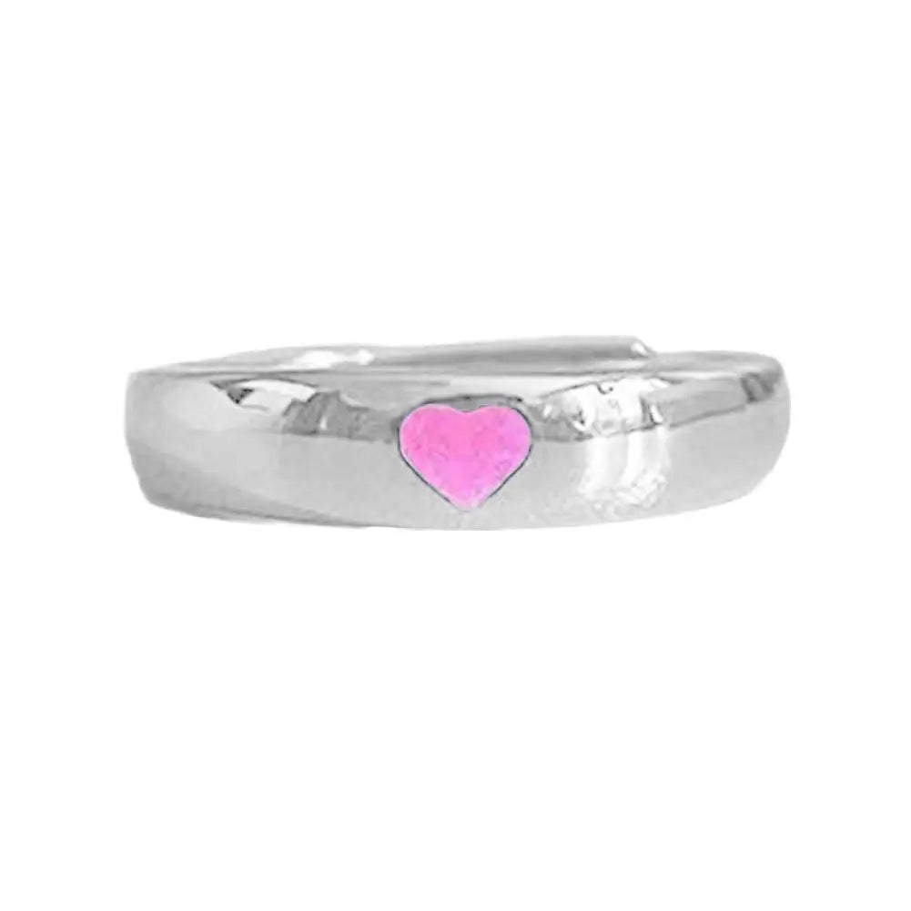 Bague Cœur Lumineuse