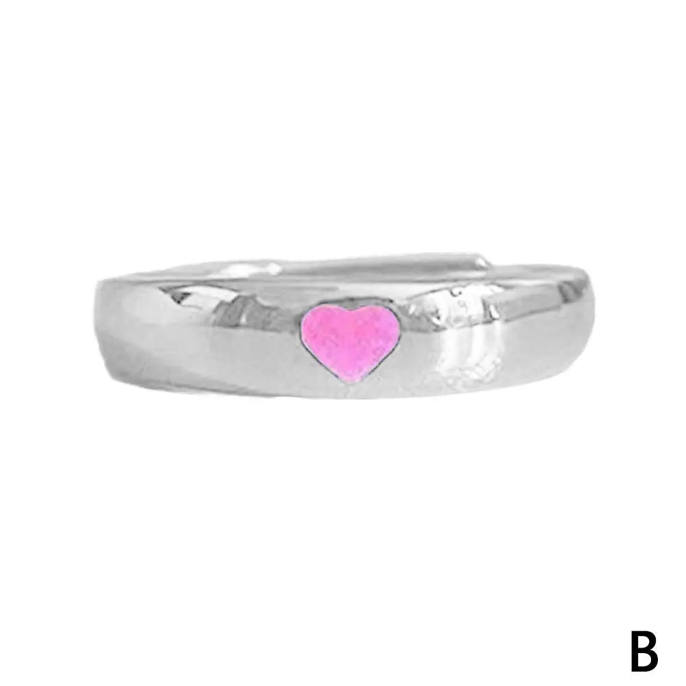 Bague Cœur Lumineuse