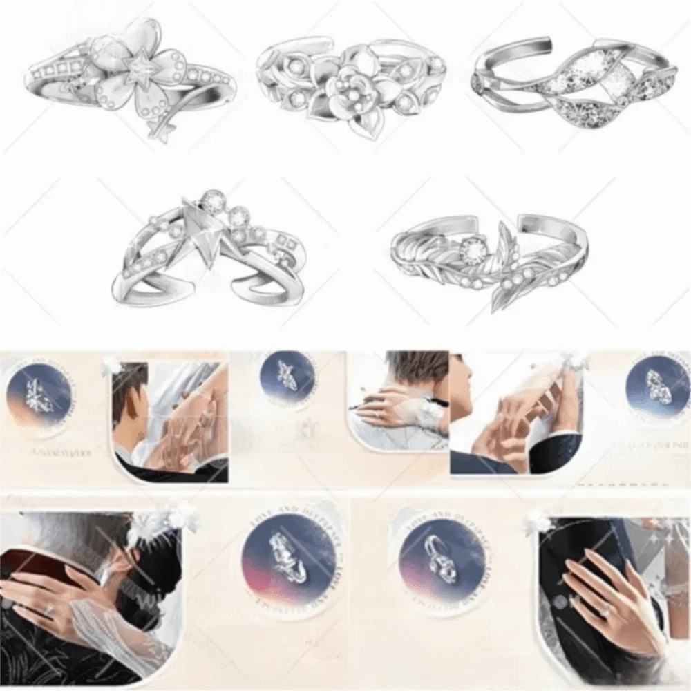 Bague Amour Cosmos