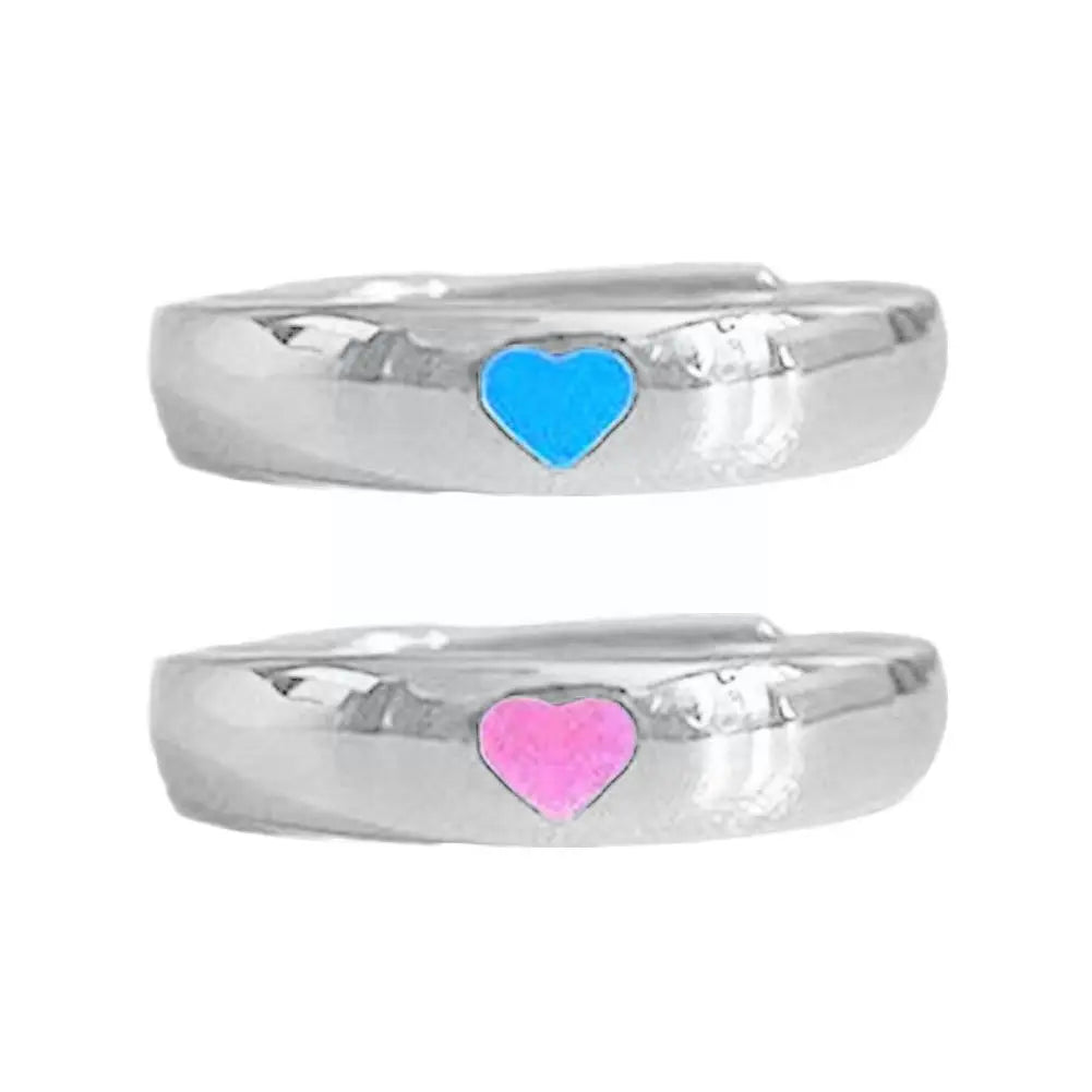 Bague Cœur Lumineuse