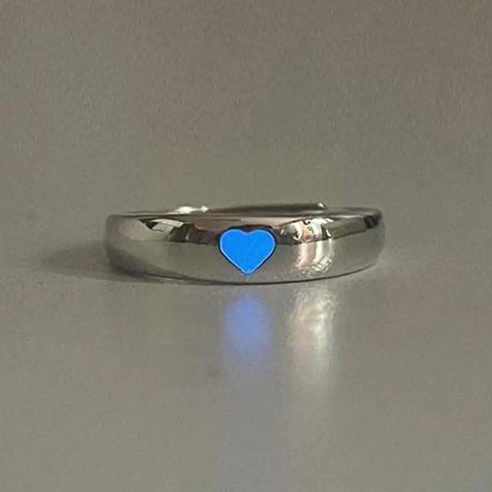Bague Cœur Lumineuse